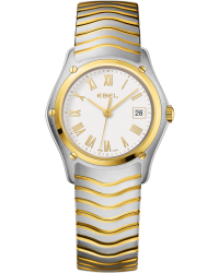 Ebel Classic Lady  Quartz Women's Watch, 18K Yellow Gold, White Dial, 1215646