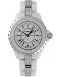 Chanel J12 Jewelry  Quartz Women's Watch, Ceramic, White Dial, H1420