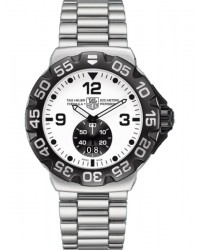 Tag Heuer Formula 1  Quartz Men's Watch, Stainless Steel, White Dial, WAH1011.BA0854