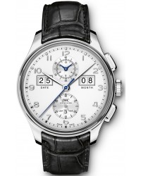 IWC Portuguese  Automatic Men's Watch, Platinum, Silver Dial, IW397201