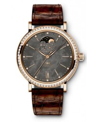 IWC Portofino  Automatic Unisex Watch, 18K Rose Gold, Grey Dial, IW459003