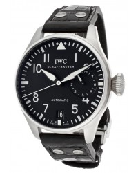 IWC Pilots  Automatic Men's Watch, Stainless Steel, Black Dial, IW500901