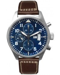 IWC Pilots  Automatic Men's Watch, Stainless Steel, Blue Dial, IW377706