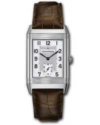 Jaeger Lecoultre Reverso Grande  Manual Winding Men's Watch, Stainless Steel, Silver Dial, 2708410