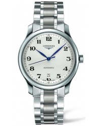 Longines Master  Automatic Men's Watch, Stainless Steel, Silver Dial, L2.628.4.78.6