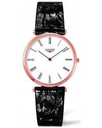 Longines La Grande Classique  Quartz Men's Watch, Rose Gold Tone, White Dial, L4.709.1.91.2