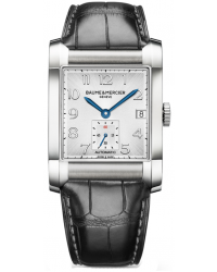 Baume & Mercier Hampton Classic  Automatic Men's Watch, Stainless Steel, Silver Dial, MOA10026