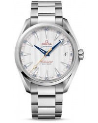 Omega Aqua Terra  Automatic Men's Watch, Stainless Steel, Silver Dial, 231.10.42.21.02.004