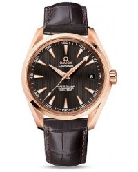 Omega Aqua Terra  Automatic Men's Watch, 18K Rose Gold, Brown Dial, 231.53.42.21.06.002