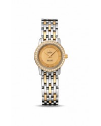 Omega De Ville  Quartz Small Women's Watch, 18K Yellow Gold, Champagne Dial, 413.25.22.60.08.001