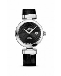 Omega De Ville Ladymatic  Automatic Women's Watch, Stainless Steel, Black Dial, 425.33.34.20.01.001