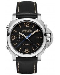 Panerai Luminor 1950 Limited Edition  Chronograph Flyback Men's Watch, Stainless Steel, Black Dial, PAM00524