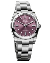 Rolex Oyster Perpetual 36  Automatic Men's Watch, Stainless Steel, Purple Dial, 116000-PRL