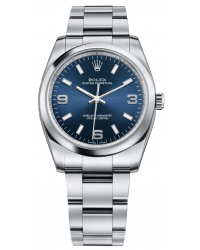 Rolex Oyster Perpetual 34  Automatic Men's Watch, Stainless Steel, Blue Dial, 114200-BLU