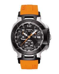 Tissot T Race  Chronograph Quartz Women's Watch, Stainless Steel, Black Dial, T048.217.27.057.00
