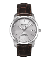 Tissot PR100  Automatic Men's Watch, Stainless Steel, Silver Dial, T049.407.16.031.00