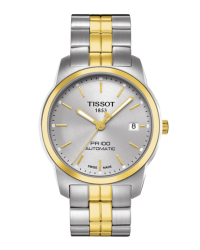 Tissot PR100  Automatic Men's Watch, Stainless Steel, Silver Dial, T049.407.22.031.00