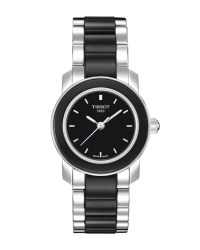 Tissot Cera  Quartz Women's Watch, Stainless Steel, Black Dial, T064.210.22.051.00