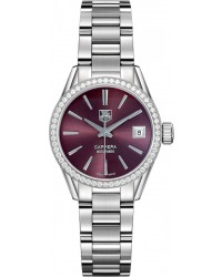 Tag Heuer Carrera  Automatic Women's Watch, Stainless Steel, Mother Of Pearl Dial, WAR2418.BA0776