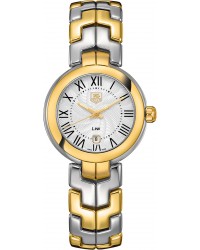 Tag Heuer Link  Quartz Women's Watch, 18K Yellow Gold, Silver Dial, WAT1452.BB0955