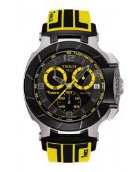 Tissot T Race  Chronograph Quartz Men's Watch, Stainless Steel, Black Dial, T048.417.27.057.11