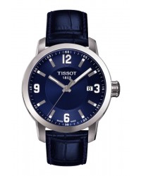 Tissot PRC200  Quartz Men's Watch, Stainless Steel, Blue Dial, T055.410.16.047.00