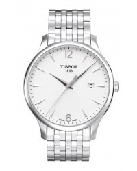 Tissot T-Classic Tradition  Quartz Men's Watch, Stainless Steel, White Dial, T063.610.11.037.00