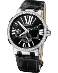 Ulysse Nardin Nifty / Functional  Automatic Men's Watch, Stainless Steel, Black Dial, 243-00B/42