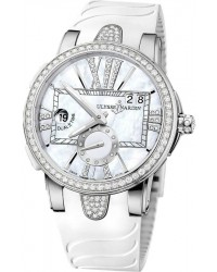 Ulysse Nardin Nifty / Functional  Automatic Women's Watch, Stainless Steel, Mother Of Pearl & Diamonds Dial, 243-10B-3C/391