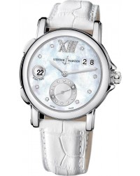 Ulysse Nardin Nifty / Functional  Automatic Women's Watch, Stainless Steel, Mother Of Pearl & Diamonds Dial, 243-22/391