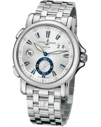 Ulysse Nardin Nifty / Functional  Automatic Men's Watch, Stainless Steel, Silver Dial, 243-55-7/91