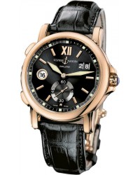 Ulysse Nardin Nifty / Functional  Automatic Men's Watch, 18K Rose Gold, Black Dial, 246-55/32