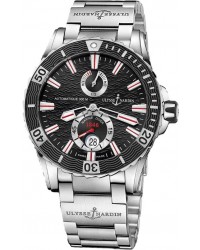 Ulysse Nardin Maxi Marine Diver  Automatic Men's Watch, Stainless Steel, Black Dial, 263-10-7M/92