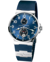 Ulysse Nardin Marine Chronometer  Automatic Men's Watch, Stainless Steel, Blue Dial, 263-66-3/623