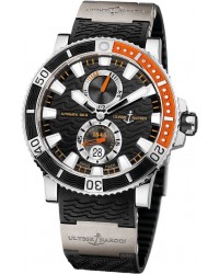 Ulysse Nardin Maxi Marine Diver  Automatic Men's Watch, Titanium & Stainless Steel, Black Dial, 263-90-3/92