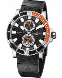 Ulysse Nardin Maxi Marine Diver  Automatic Men's Watch, Titanium & Stainless Steel, Black Dial, 263-90-3C/92