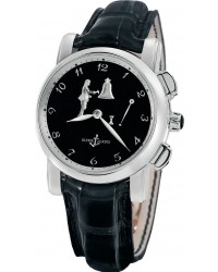 Ulysse Nardin Exceptional  Automatic Men's Watch, Platinum, Black Dial, 6109-103/E2