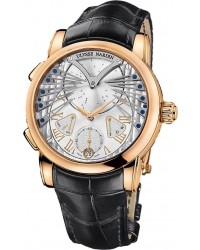 Ulysse Nardin Exceptional  Automatic Men's Watch, 18K Rose Gold, Silver Dial, 6902-125