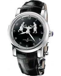 Ulysse Nardin Exceptional  Automatic Men's Watch, Platinum, Black Dial, 719-61/E2
