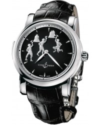Ulysse Nardin Exceptional  Automatic Men's Watch, Platinum, Black Dial, 739-61/E2