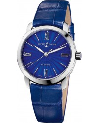 Ulysse Nardin Classical  Automatic Women's Watch, Stainless Steel, Blue Dial, 8103-116-2/E3