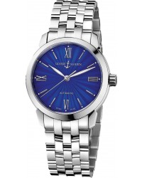 Ulysse Nardin Classical  Automatic Women's Watch, Stainless Steel, Blue Dial, 8103-116-7/E3