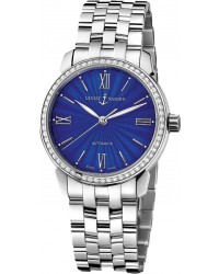 Ulysse Nardin Classical  Automatic Women's Watch, Stainless Steel, Blue Dial, 8103-116B-7/E3