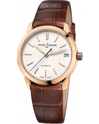 Ulysse Nardin Classical  Automatic Women's Watch, 18K Rose Gold, Cream Dial, 8106-116-2/90