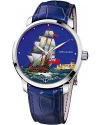 Ulysse Nardin Classical  Automatic Men's Watch, 18K White Gold, Custom Dial, 8150-111-2/CAESAR