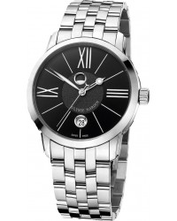 Ulysse Nardin Classical  Automatic Men's Watch, Stainless Steel, Black Dial, 8293-122-7/42