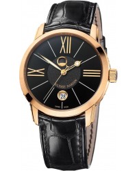 Ulysse Nardin Classical  Automatic Men's Watch, 18K Rose Gold, Black Dial, 8296-122-2/42