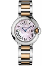 Cartier Ballon Bleu  Quartz Women's Watch, Stainless Steel, Pink Dial, W6920034