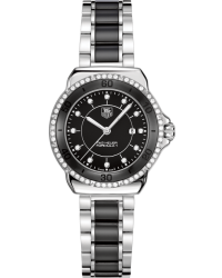Tag Heuer Formula 1  Quartz Women's Watch, Stainless Steel, Black & Diamonds Dial, WAH1312.BA0867