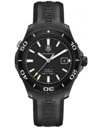 Tag Heuer Aquaracer 500M  Automatic Men's Watch, PVD, Black Dial, WAK2180.FT6027